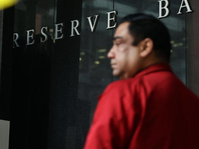 Signage at the Reserve Bank of Australia (RBA) building in Sydney, Australia, on Thursday, April 20, 2023. Australia's central bank should set up an expert policy board, hold fewer meetings and give press conferences explaining its decisions, according to recommendations from an independent review that would align it. Photographer: Brendon Thorne/Bloomberg