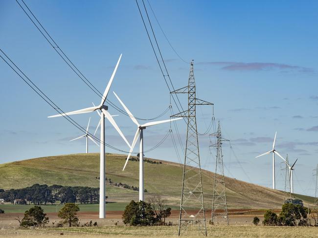 NEWS: David ClarkFarmer and Municipal Association of Victoria president David ClarkPICTURED: Generic wind turbines. Wind farm. Power lines.PICTURE: ZOE PHILLIPS