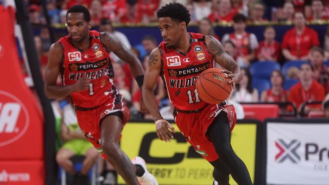 Cotton (R) is the reigning NBL MVP. (Photo by Paul Kane/Getty Images)