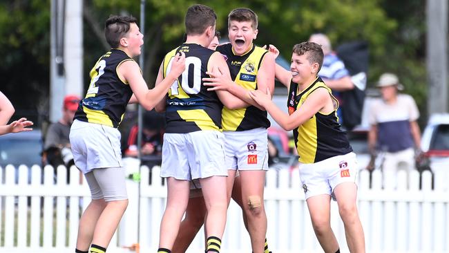 Action from Saturday's McDonaldâ€™s South East Queensland Youth Grand Finals played at Yeronga AFC. 2 September 2023. Picture, John Gass