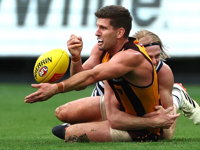 Is Luke Breust approaching the end for Hawthorn? Picture: Quinn Rooney/Getty Images.