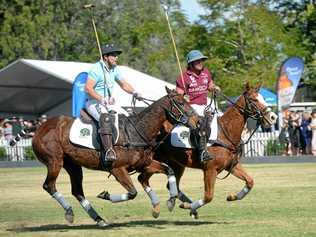 POP-UP POLO: Riders like Ric McCarthy and Zac Hagedoorn could soon be on their way to Bundaberg. Picture: Allan Reinikka ROK090618apolo16