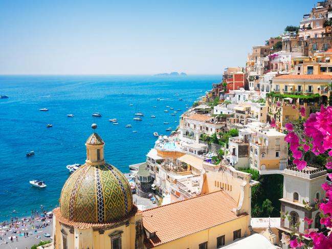 Positano on the Amalfi coast in Italy. Still there, still beautiful.