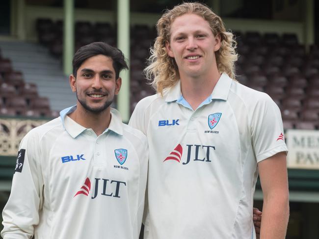 NSW youngsters Jason Sangha (left) and Jack Edwards could make a stunning push for Test selection.