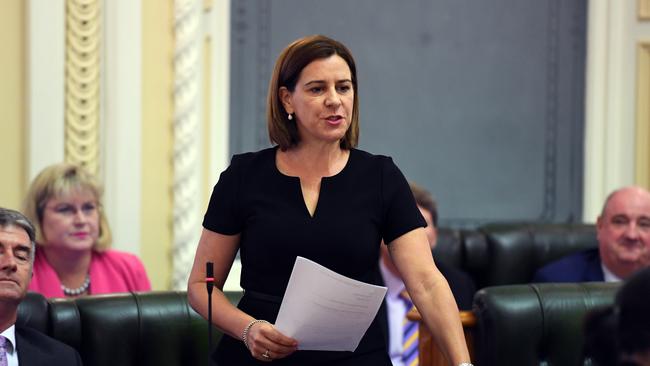 Queensland Leader of the Opposition Deb Frecklington. (AAP Image/Dan Peled) 