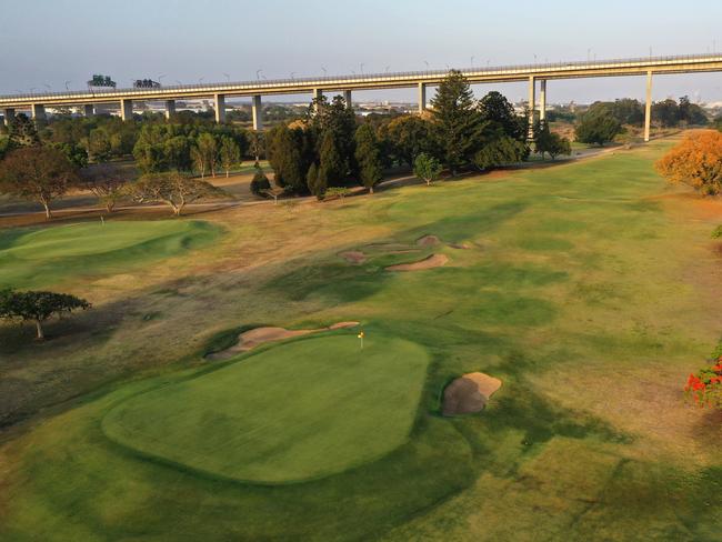 The 5th hole at Royal Queensland Golf Club in Brisbane, which will host the 2032 Olympics competition. Picture: Golf Australia