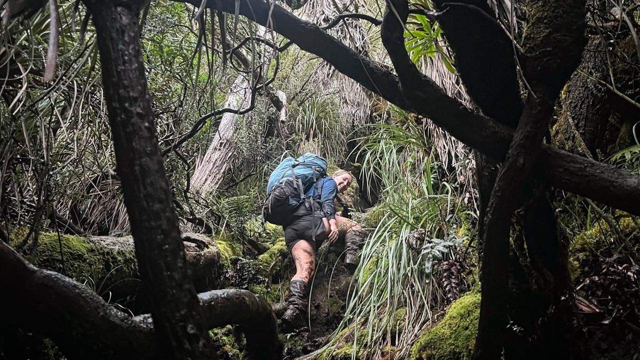 Greens MP Tabatha Badger bushwalking.