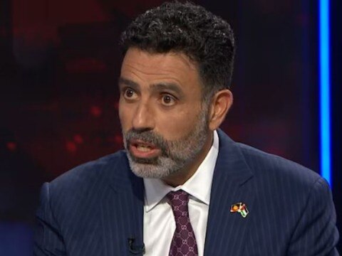 Nasser Mashni during the ABC program Q&amp;A when discussing the Israel-Hamas war.