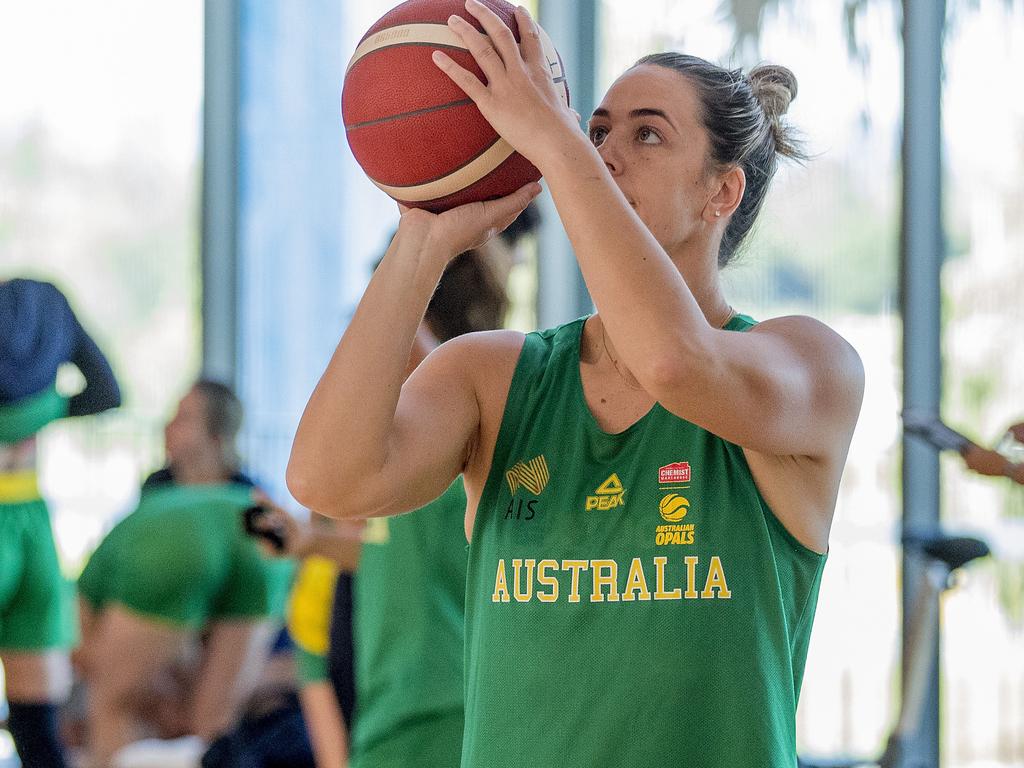 Jenna O'Hea will captain the Opals. Picture: Jerad Williams