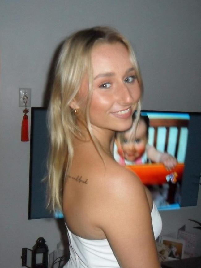 Bianca Jones had her drink spiked with methanol. Picture: Supplied