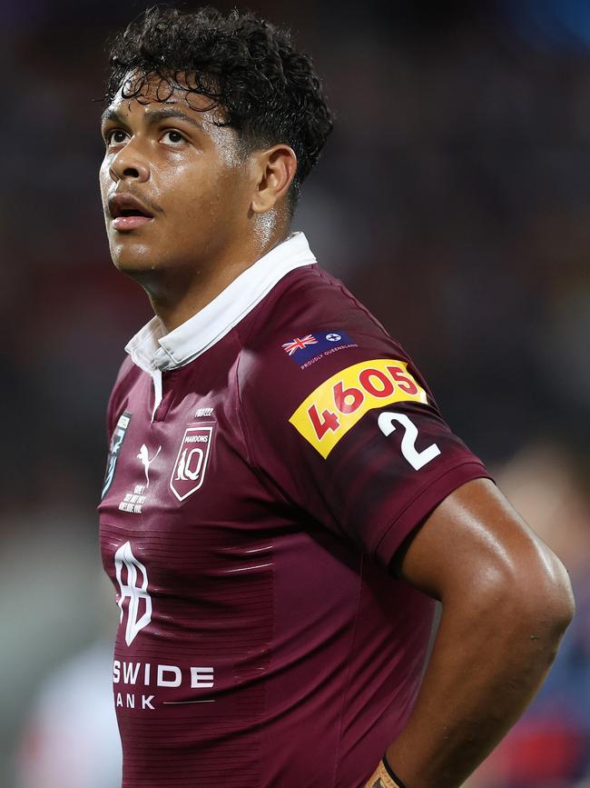 Maroons winger Selwyn Cobbo. Picture: Getty Images