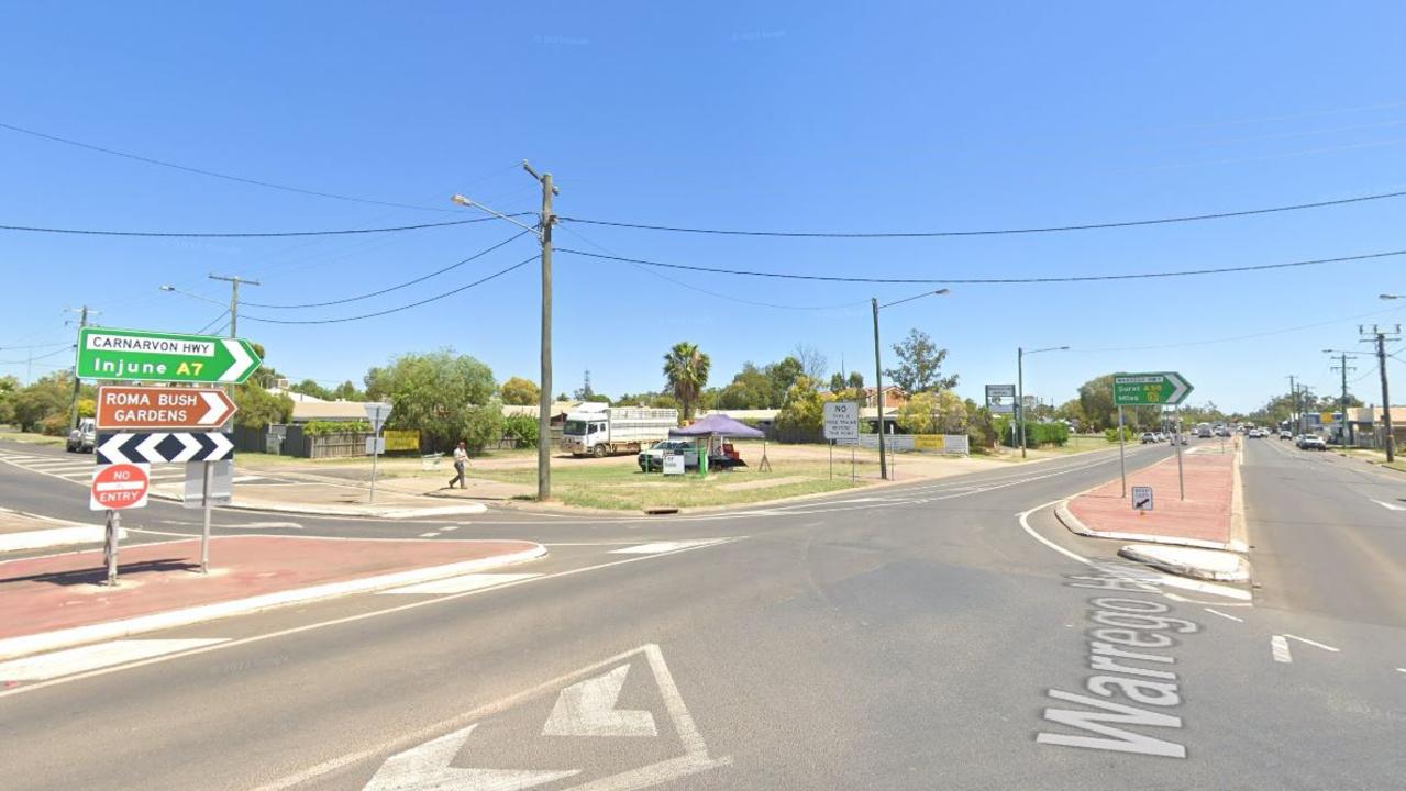 The proposed site on the corner of Bowen Street and Quintin Street in Roma.