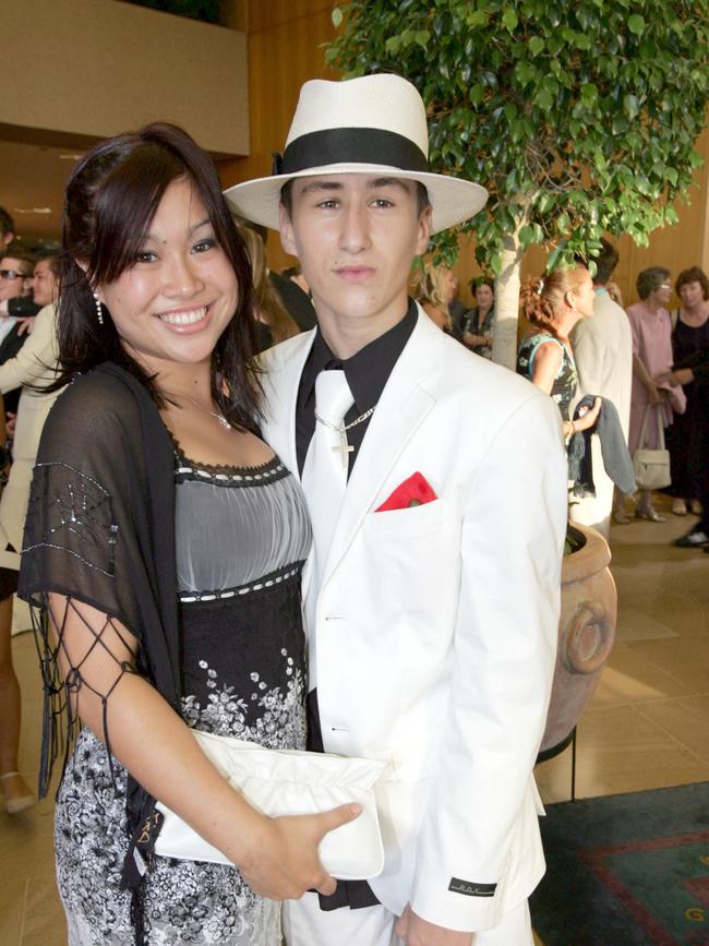 NOVEMBER 15, 2004: Palm Beach Currumbin State High School formal held at Conrad Jupiters. Natalie Lingham and Vladimir Panic. PicMike/Batterham
