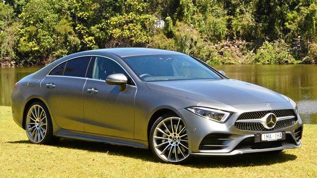 The Mercedes-Benz CLS450 Coupe. Picture: John McCutcheon