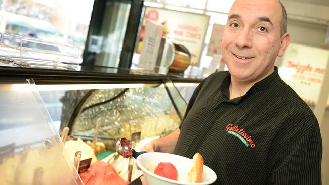 Gelatissimo owner Anthony Ursini. Picture: Kris Reichl