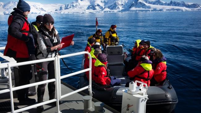 One of the cruise lines leading the way is Hurtigruten. Its itineraries focus on deep exploration, with shore excursions including Whale Watching in Arctic Silence.