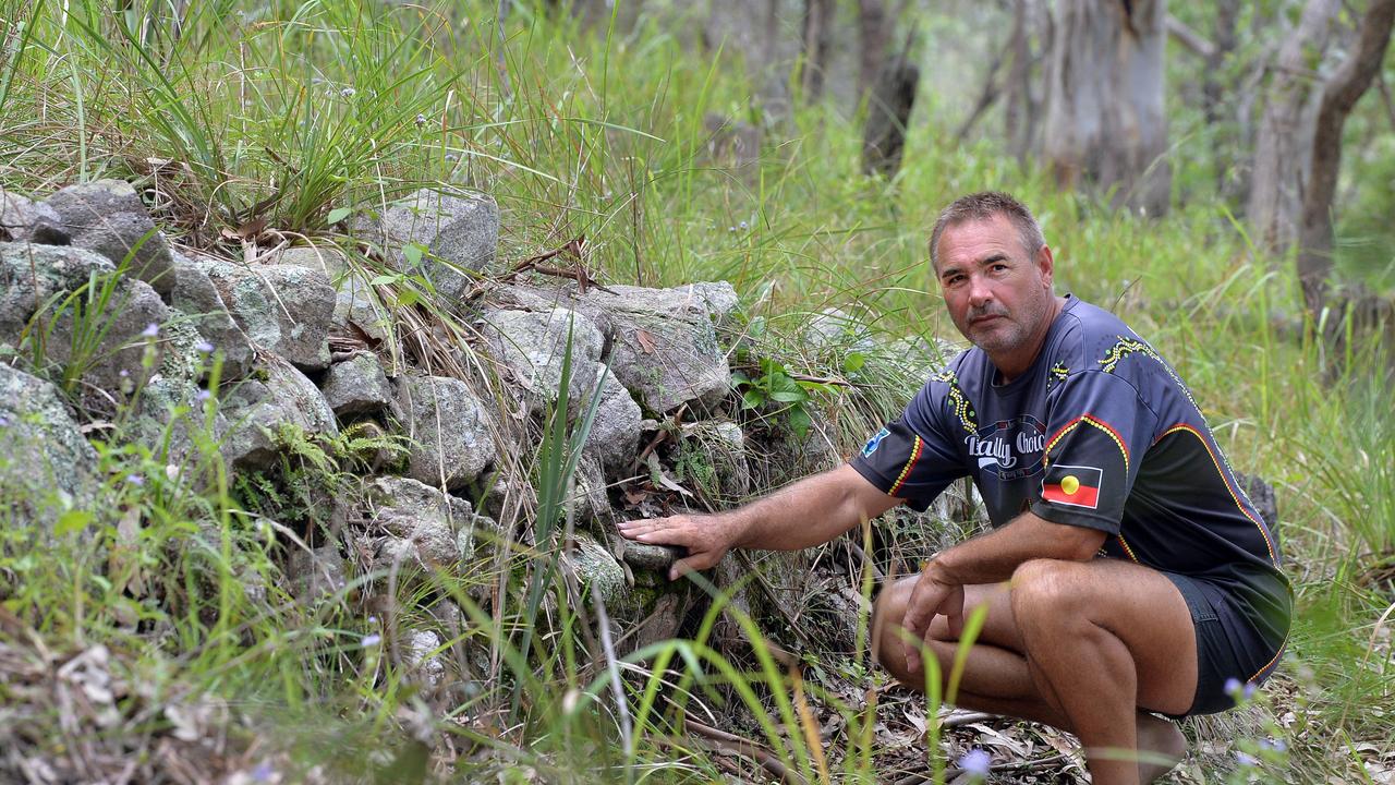 The land the “Gympie Pyramid” sits on has been at the centre of a prolonged battle between Kabi Kabi activists, who claim the wider “Djaki Kundu” area is of significant Indigenous heritage, and the state government who rejected this claim and are progressing work on the Gympie Bypass nearby. Photo Patrick Woods / Gympie Times