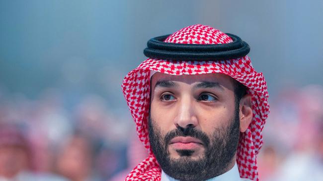 The book follows the Caesars, Incas, Mughals, Borgias, Zulus, Romanovs, Habsburgs and through to the family of Saudi Crown Prince Mohammed bin Salman. (Photo by Bandar AL-JALOUD / Saudi Royal Palace / AFP)