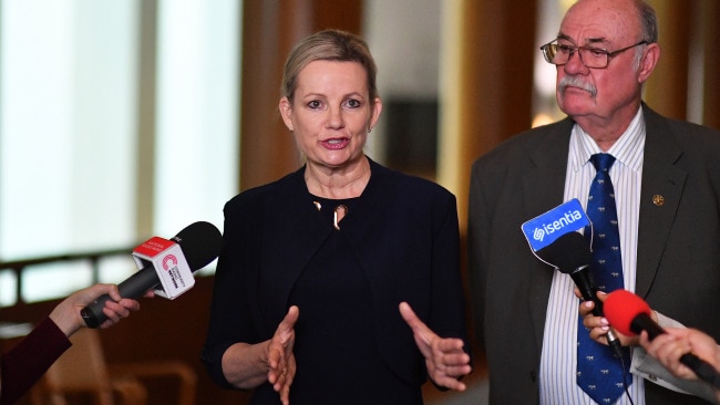 Environment Minister Sussan Ley and Great Barrier Reef Envoy Warren Entsch says the Scott Morrison government was "stunned" by Great Barrier Reef decision. Picture: Getty