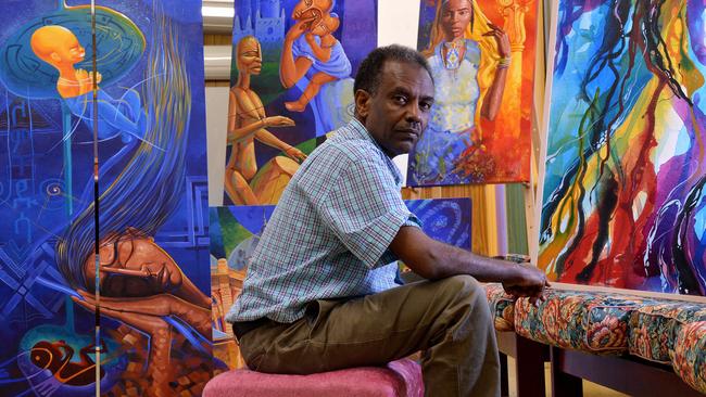 Hoppers Crossing artist Michael Adonai will launch his first solo ...