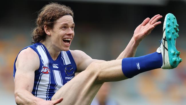 Just 11 games ago, Ben Brown booted 10 goals against the Power. Picture: Michael Klein