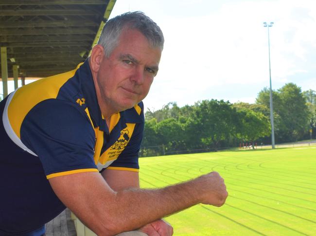 Gympie Hammers Rugby Union Club - Gympie Hammers president Jason McPherson. Photo: Bec Singh