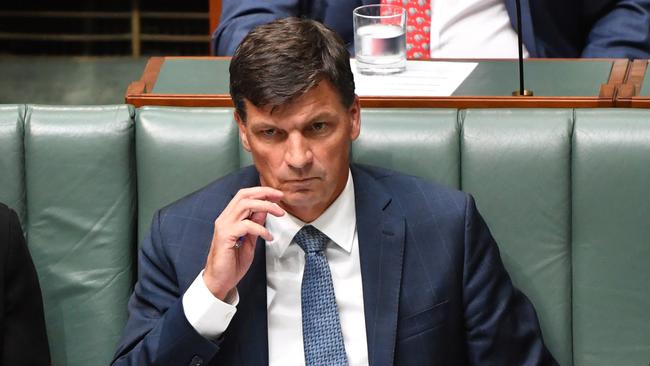 Minister for Energy Angus Taylor. Picture: AAP