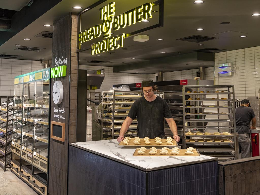 The supermarket is also home to a social enterprise bakery. Picture: Dallas Kilponen/Woolworths