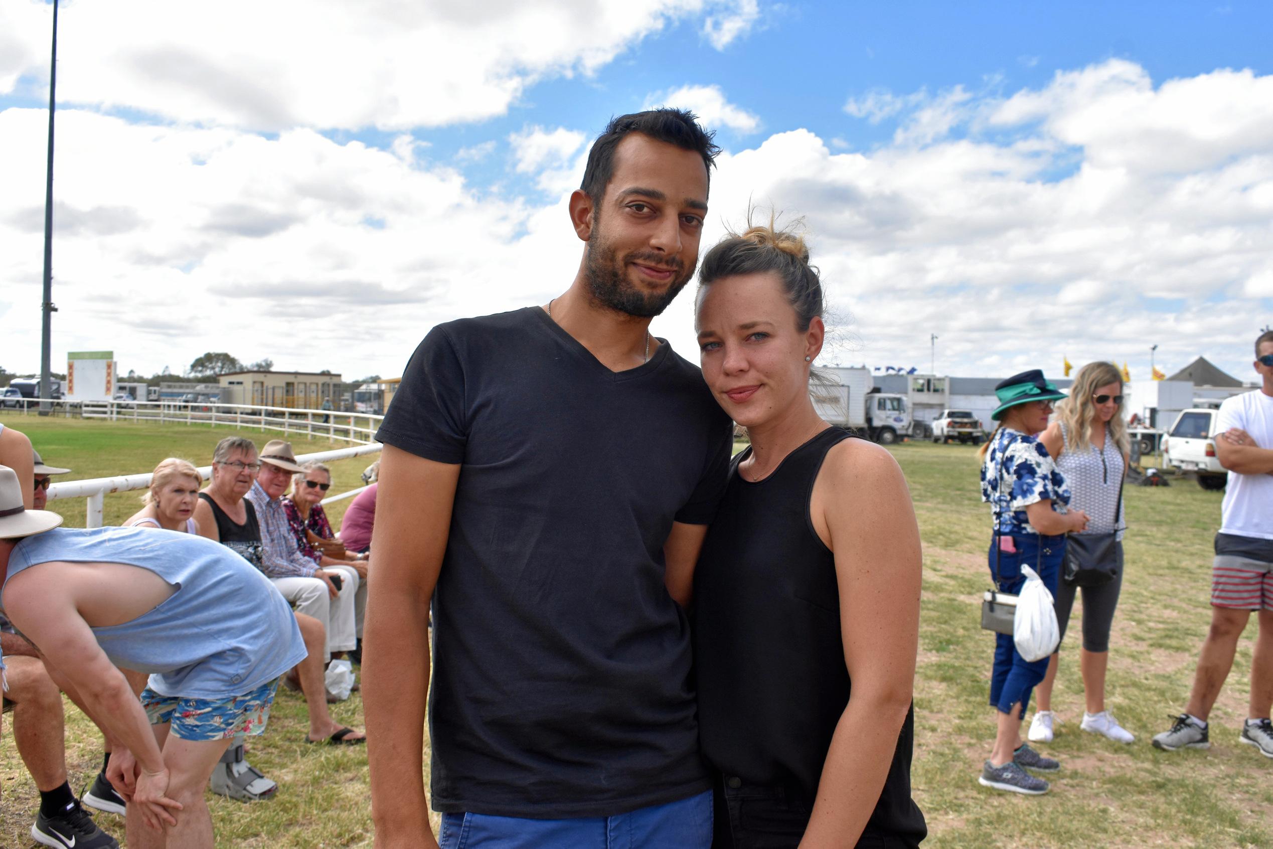 Xenia and Andreas Sergion Cyprus couple for wife carrying race