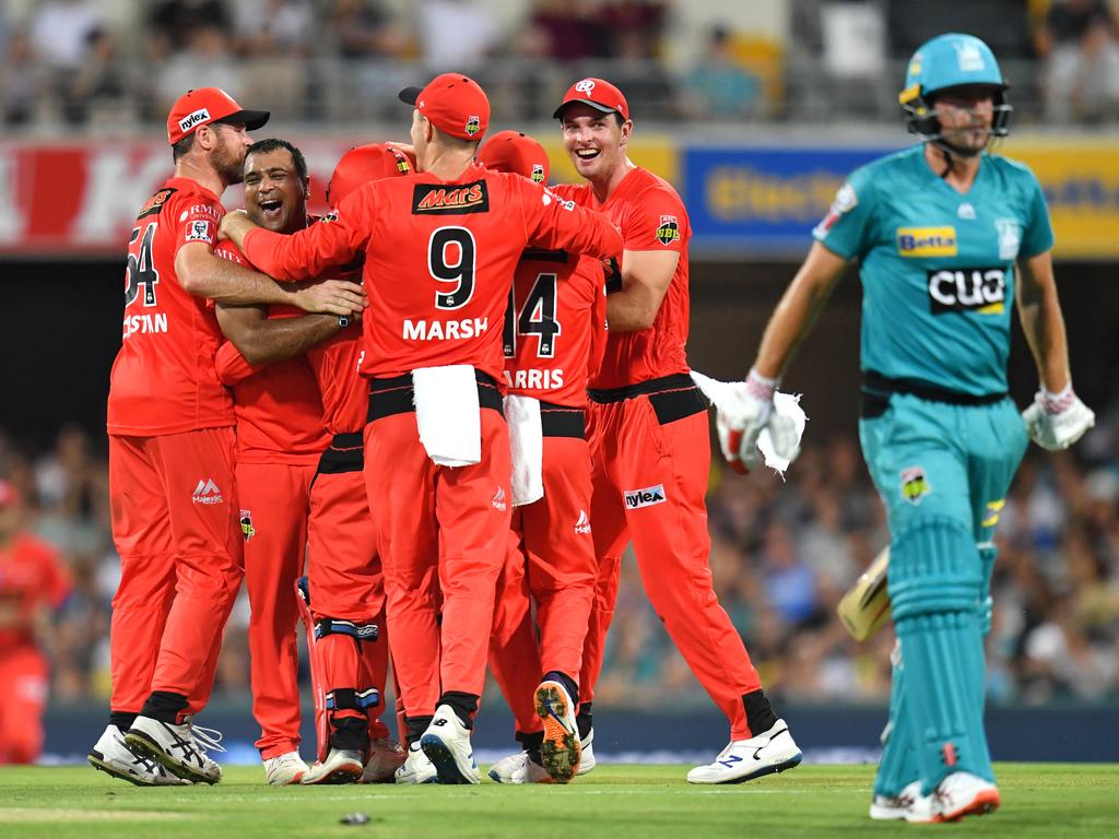 Renegades rejoice as Joe Burns departs after being run out.