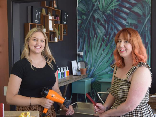 Lazuli and Co apprentice Brittney Webster and owner Peta Tillet will travel to Cambodia with two colleagues to participate in the Hair Aid program.