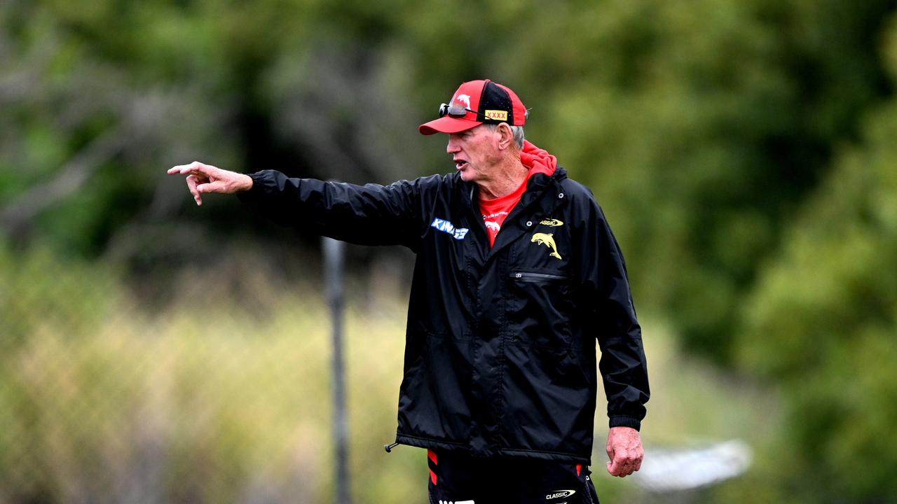 Dolphins coach Wayne Bennett is believed to have been monitoring the Walker situation closely. Picture: Getty