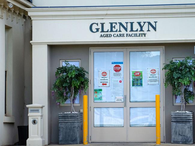 Glenlyn Aged Care in Glenroy. Picture: Mark Stewart