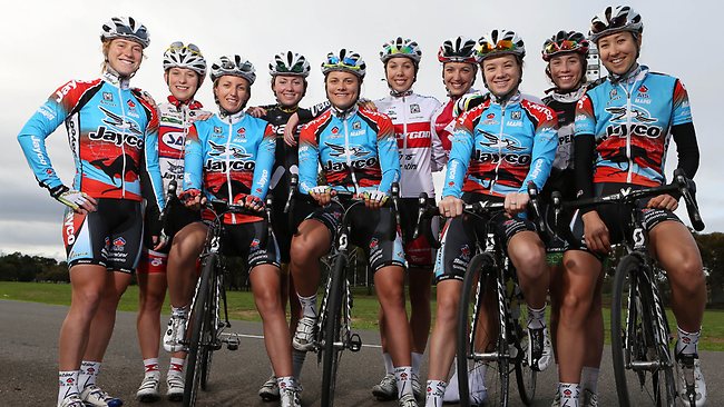 Women's cycling team