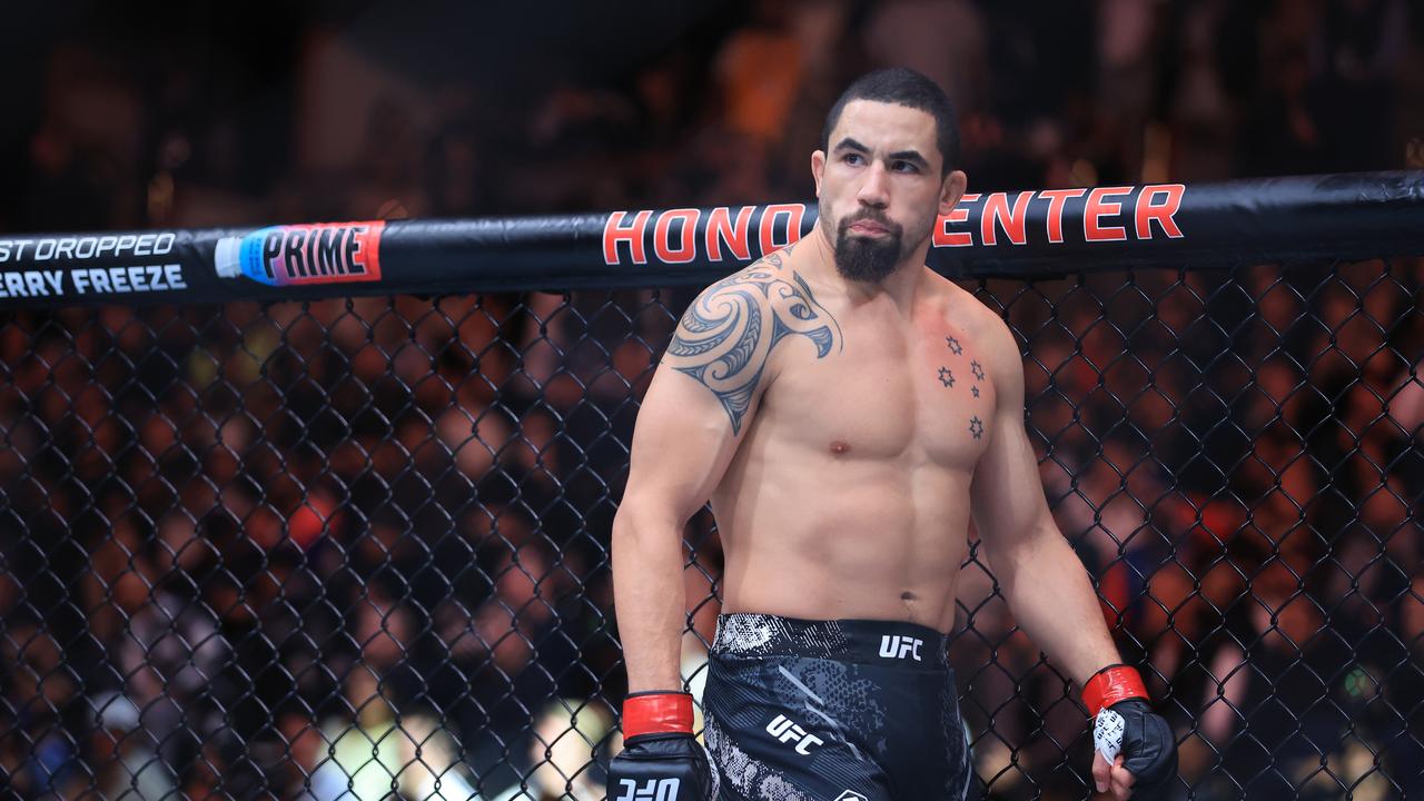 Rob Whittaker wants another shot at the UFC title. (Photo by Sean M. Haffey/Getty Images)