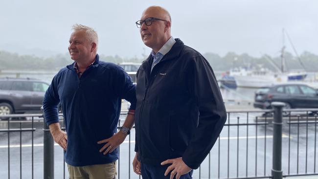 Premier Jeremy Rockiff and federal opposition leader Jeremy Rockliff. Picture: Supplied.