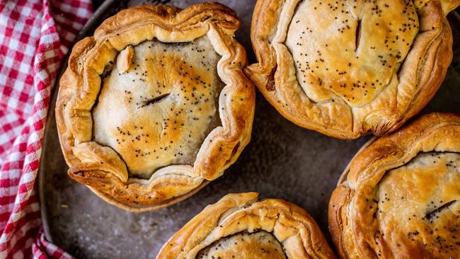 Beef and stout pies. Picture: Adam Gibson