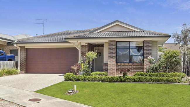 The three-bedroom house at 19 Pickworth Drive, Leopold, is selling with price hopes from $599,000 to $649,000.