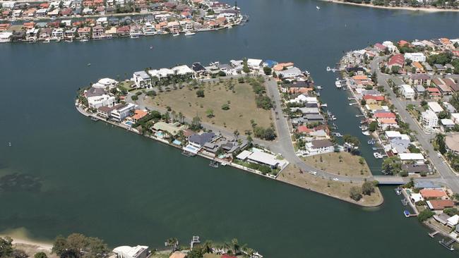 Cronin Island was the location of the Gold Coast’s first $1m residential property sale in 1985.