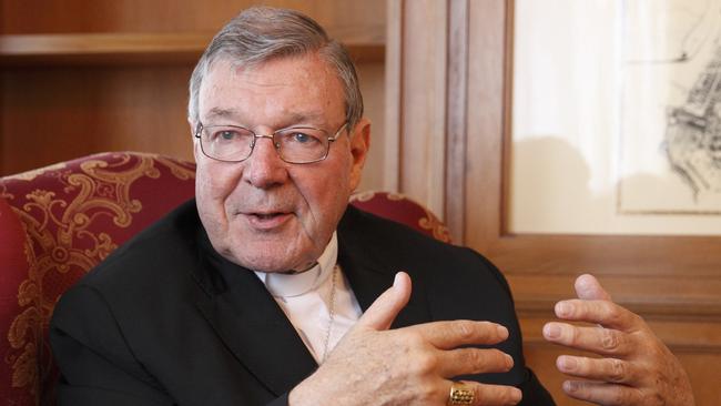 Australian Cardinal George Pell pictured in Rome. Pictured: CNS