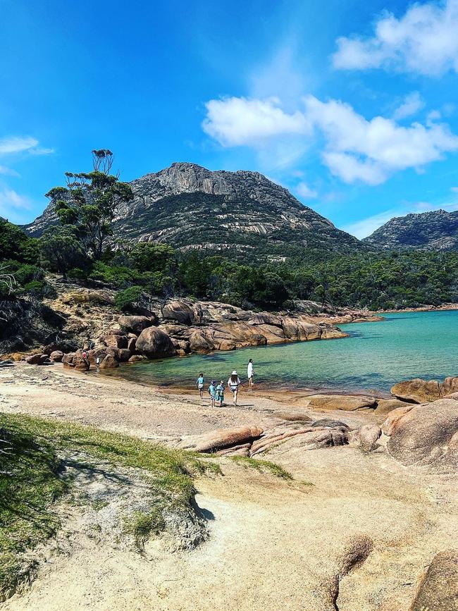 Tasmania’s East Coast is a popular destination for caravan enthusiasts. Picture: Natalie Murrell @gone_caravanning_tas