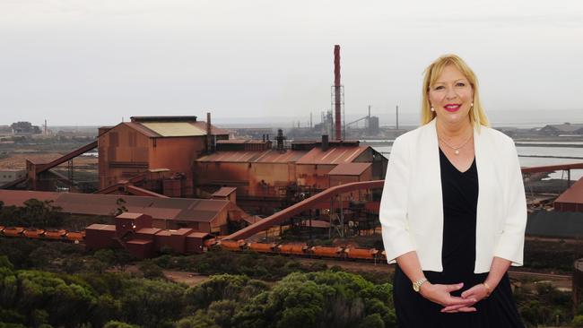 Whyalla Mayor Clare McLaughlin has welcomed the new fishing exclusion zone. Picture: Greg Sketcher