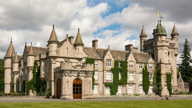 View of the Balmoral Castle, Queen Elizabeth’s former summer residence, will now be open to the public. Picture: Getty Images