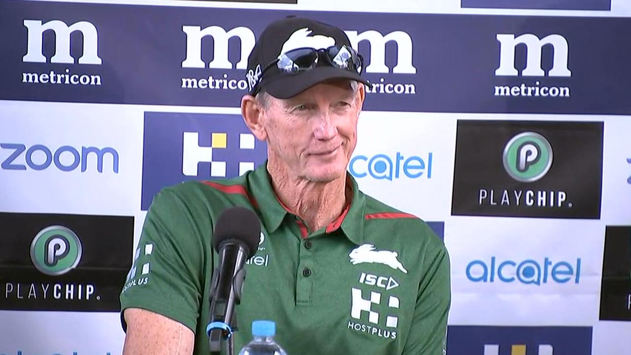 Wayne Bennett is thrilled to be coach of the Sotuh Sydney Rabbitohs.