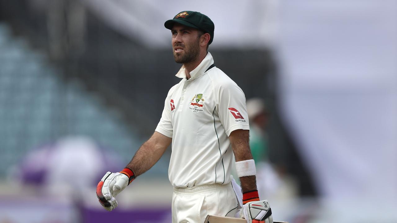 Glenn Maxwell says he will need a new baggy green. Photo: Getty Images
