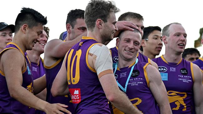 Lachlan Ferguson was voted best-on-ground. Picture: Andy Brownbill