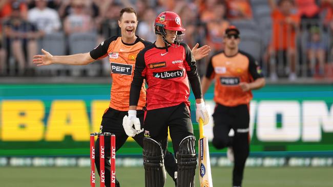 Jason Behrendorff has signed a new deal to move to the Renegades in the first major move of the BBL’s free agency period. Picture: Paul Kane/Getty Images