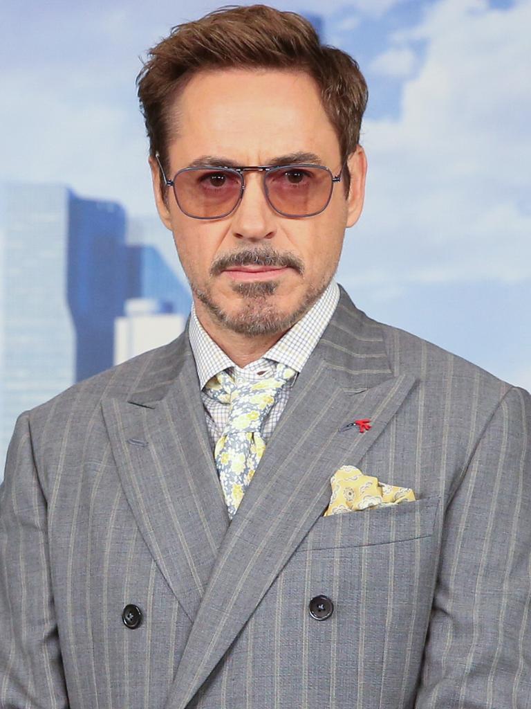 Robert Downey Jr. is totally unrecognizable with red hair and receding  hairline