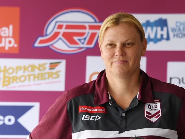 CQ Capras’ women’s coach Amanda Ohl.