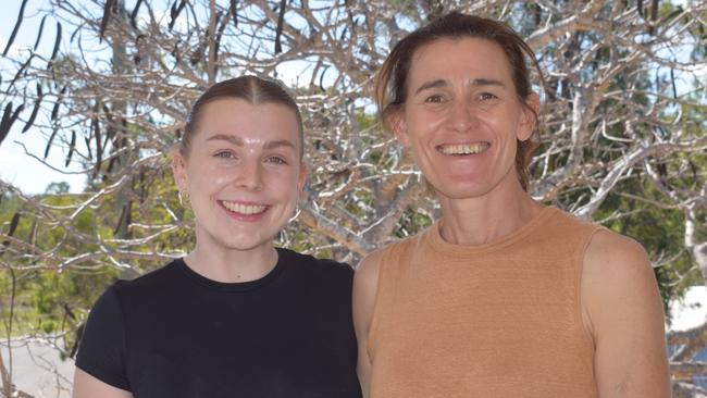 Dululu Hotel manager Kirsty Doogan and owner Nicole Newman. Picture: Aden Stokes